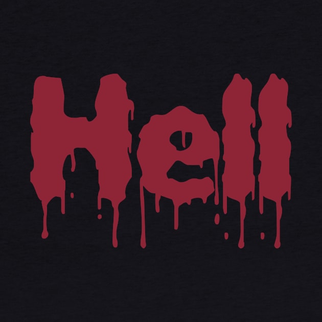 Hell Blood Evil Retro Gamer Humor Gift Men Women Kid by SmileSmith